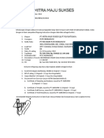 Coal Shipment Shipping Instruction