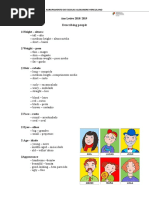 Describing People - Informative Sheet