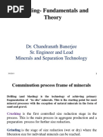 Grinding-Fundamentals and Theory: Dr. Chandranath Banerjee Sr. Engineer and Lead Minerals and Separation Technology