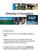 Biodiversity and Its Conservation