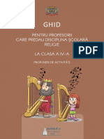 Ghid_profesori Religie Clasa a IV-A