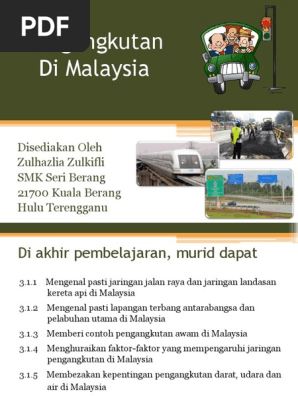 Bab 5 Pengangkutan Di Malaysia Pdf