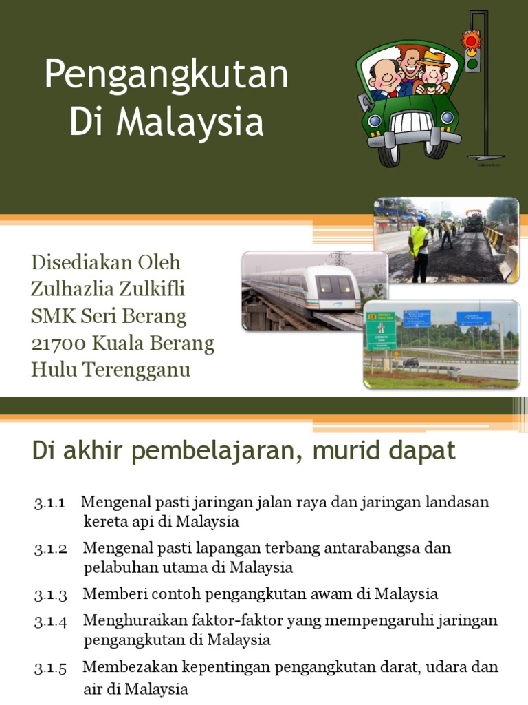 Bab 5 Pengangkutan Di Malaysia Pdf