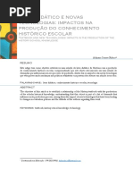 Livro Didático e Novas Tecnologias