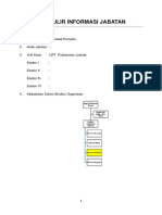 Formulir Informasi Jabatan - Perawat Penyelia