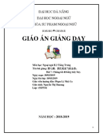 giáo án dự giờ mẫu