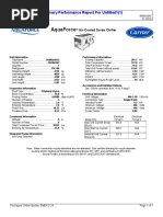 Selection Sheet - 30XA452 Screw Chiller