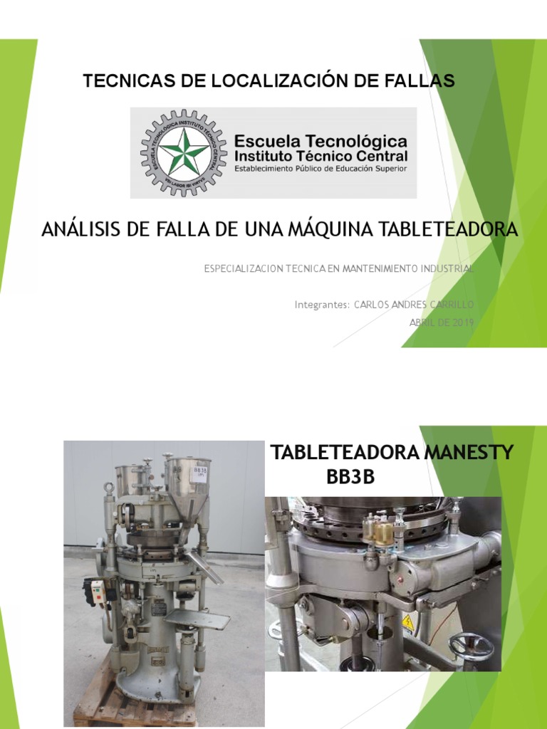 Falla Tableteadora | PDF