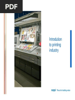 Introdution To Printing Industry