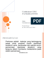 Pankreatitis USG