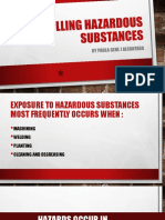 Controlling Hazardous Substances