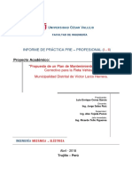 Estructura Del Informe de Practicas Pre Profesionales 1.0
