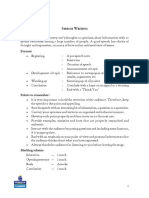 Speech Writing PDF