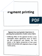 Pigment Printing