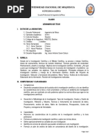 Silabo Seminario de Tesis 2019-i