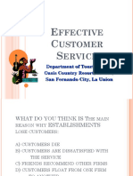 Effective Customer Service PDF