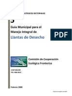 Guía Municipal para El Manejo Integral de Llantas de Desecho PDF