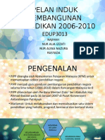Pelan Induk Pembangunan Pendidikan 2006-2010