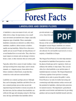 Landslides Debris Flows Fact Sheet