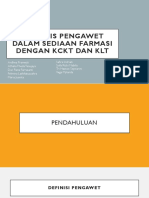 3216 - Analisis Pengawet Dalam Sediaan Farmasi Dengan KCKT & KLT