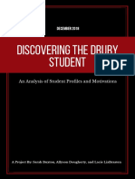 discovering the drury student white paper