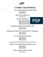 Directorio Telefonico 16-02-2017