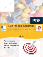 Falls Risk and Medication: Selina Khanom: Dementia Team Pharmacist