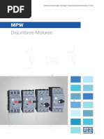 WEG Disjuntores Motores Linha Mpw 50009822 Catalogo Portugues Br
