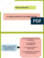 importancia de la biologia y clasificacion seres vivos.pptx