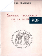 RAHNER, K., Sentido Teologico de la Muerte. Barcelona. 1969..pdf