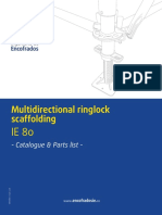 Multidirectional Ringlock Scaffolding: - Catalogue & Parts List