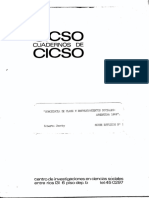 Jacoby, Roberto. - Conciencia de Clase y Enfrentamientos Sociales en Cuadernos de CICSO. Serie Estudios 32 PDF