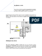 Níveis de Piso em Planta e Corte