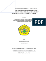 Analisis Swot Pengelolaan Program Kampung Keluarga Berencana (KB) Di Kampung Kaso Desa Sukaraja K PDF