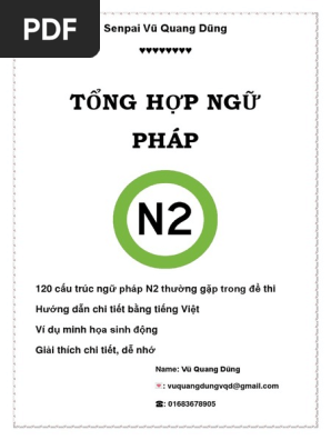 Ngữ Phap N2 Pdf