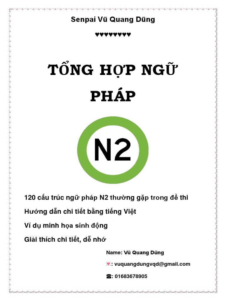 Ngữ Phap N2