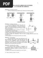 Un Degre Libre TD