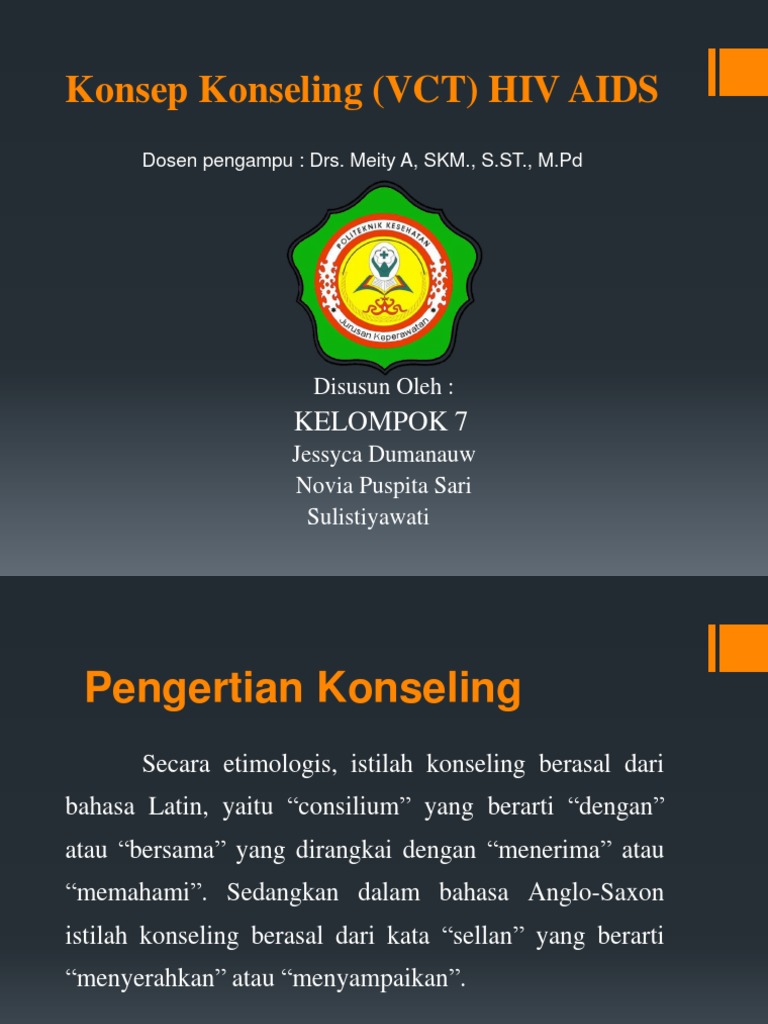 Konsep Konseling (VCT) Hiv Aids | PDF