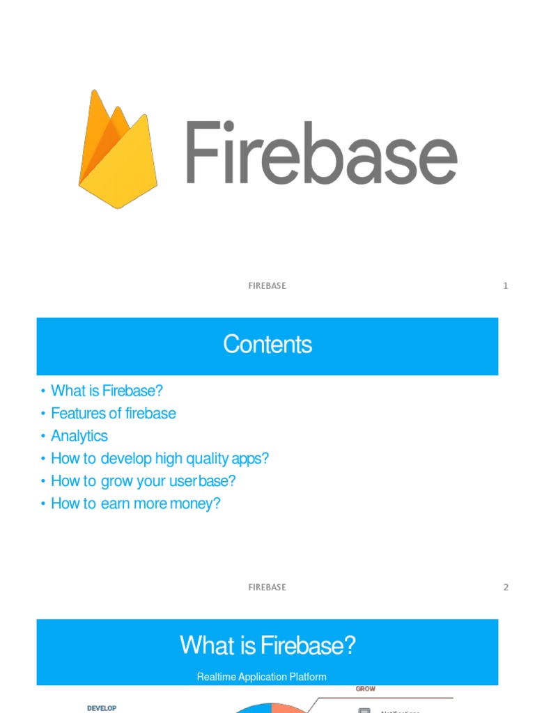 Firebase | PDF