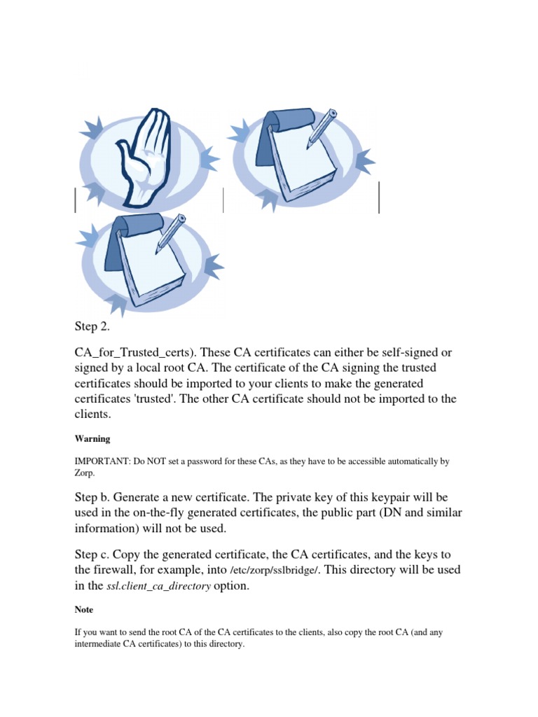 Keybrigding Certificates: SSL - Client - Ca - Directory | PDF | Public ...