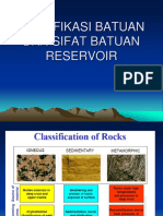 Klasifikasi Batuan Reservoir
