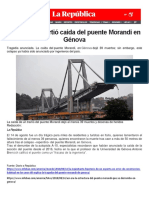 Caso Del Puente Morandi