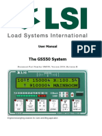 LSI GS550 Operators Manual PDF