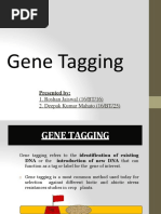 Gene Tagging: Presented by