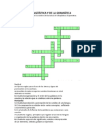 Pasatiempos Linguistica y Crucigrama