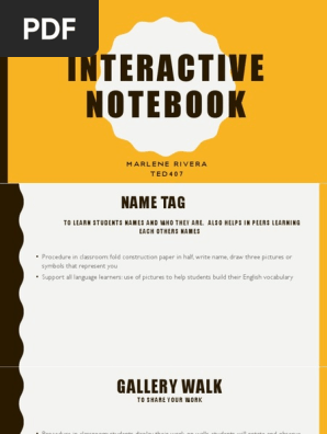 interactive notebook