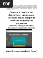 Curso Área de Membros Dica de Hoje Funciona?  Leia Antes