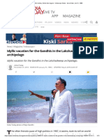 INS Virat - PM's Holiday_ at the Blue Lagoon - Indiascope News - Issue Date_ Jan 31, 1988