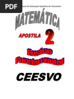 Download Apostila Ensino Fundamental  CEESVO - Matemtica 02 by Ensino Fundamental SN4091916 doc pdf