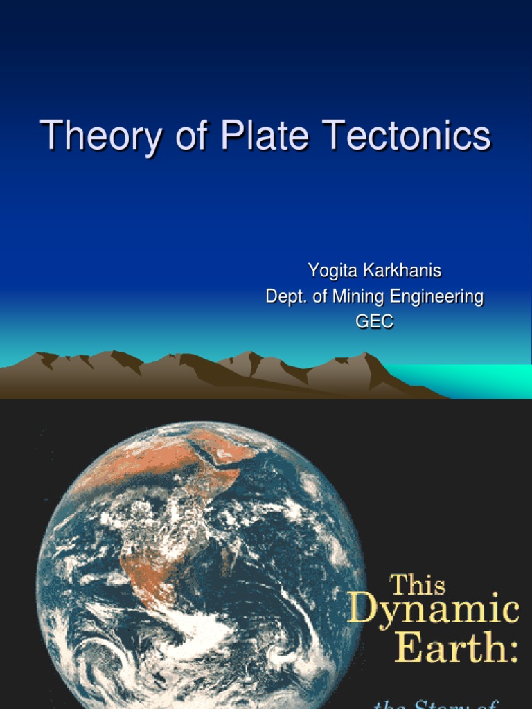 Understanding Plate Tectonics Theory | PDF | Social Science | Travel